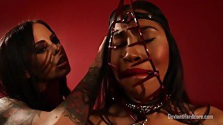 Brandy Aniston And Yasmine De Leon Will Blow Your Mind In This Freaky Bdsm Lesbo Sex Session - Teaser Video