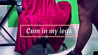 Enorme sborrata su gambe con collant sexy - Jessy0909 Amat