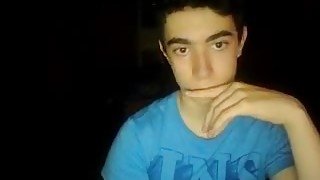 Spanish cute boy cums on cam sexy ass