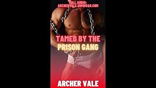 Prison Gang BDSM Slave Training Gangbang [M4M Audio Story]