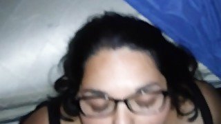 Bbw mexican blowjob and cumshot