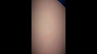 Sweet pussy taking cum on camera for the first time