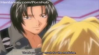 Hot horny hentai blonde moans