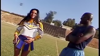 Athlete pound dark-haired slut with his throbbing black cock