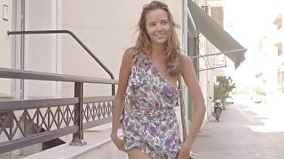 Clover happy nude public