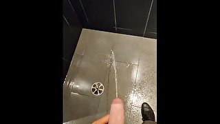 Don't use the toilet when you're at the bar. Spray the floor instead!