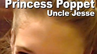 Princess Poppet & Uncle Jesse suck fuck facial