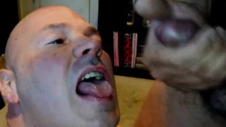 girl films me swallowing a load