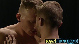 RawFuckBoys - cumdump stud gets ass fucked hard and bred by horny twink