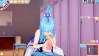 3D Hentaigame - Aqua addicted to dick