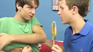 Chad Hollywood and Nathan Stratus are horny lollipop twinks