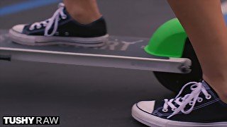 TUSHYRAW Avi Love Wears An Ass Plug All Day To Get Gaped At Night