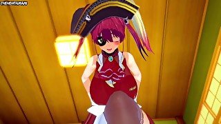 Hentai POV Feet Houshou Marine Vtuber