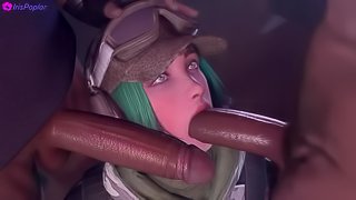 Rainbow Six Siege Ela loves black cock