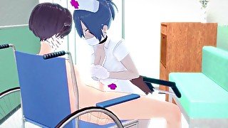 Valentine nurse having sex  Skullgirls  hentai uncensored POV and normal