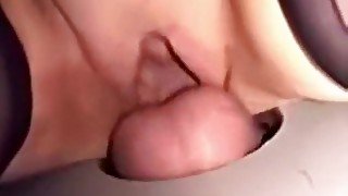 Horny homemade Glory Hole, Close-up sex clip