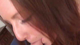 Real amateur blowjob - UK girlfriend Kate Evans gets a facial