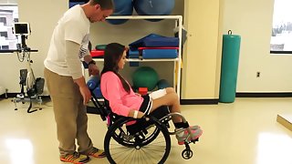 Freshman paralyzed - in therapy