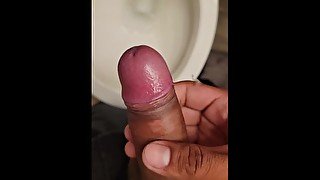 Masturbating in the bathroom