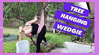 Tree hanging wedgie humiliation wedgie bully tighty whities funny