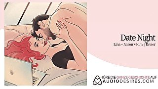 Wie fühlt es sich an, beim Sex beobachtet zu werden?  Erotic Audio [threesome] [phone sex]