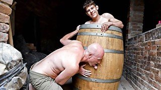 Glory Hole in a Barrel