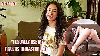 Ersties - Hot Babe Masturbates With a Vibrator