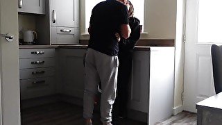 Only Fans LEAK Petite Teen Gets Creampie In The Kitchen