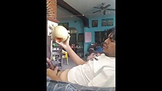 MELÓN COGIDO EN SU DULCE Y ESTRECHO ORIFICIO POR HOMBRE JOVEN DOTADO (RECOPILATORIO) 🍈🔥😎👊