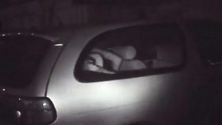 Outside voyeur with slut gets fucked in vehicle