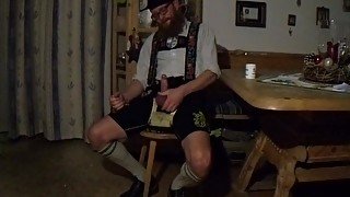 Edging In Der Lederhosen