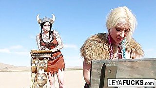 Leya Falcon And Ophelia Rain In Leyafucks Xxx
