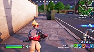 Fortnite gameplay (versa pantless)