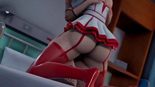 Big tit nurse Futa Sakura likes Ino Pussy 3D Hentai