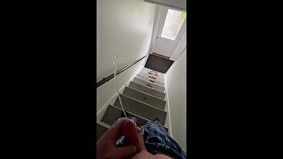 Desperate Piss on the Stairs