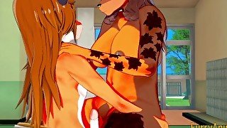 Furry Hentai - Bear is fucked by a Fox