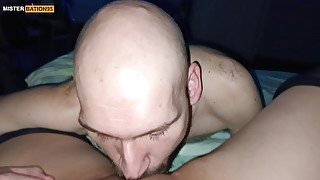 virgin guy does his first cunnilingus (virgin guy first time)