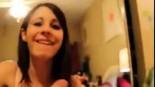 Amateur Amazing Girlfriend Blowjob Facial Deepthroat