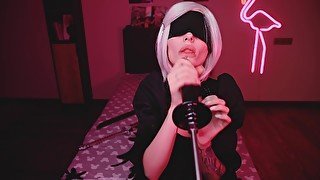 My Kinky Dope In Bbc Nier Automata Cosplay Bbc Blowjob