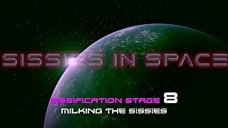 SISSIES IN SPACE #8: MILKING THE SISSIES - (teaser)