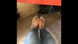 Feet at work