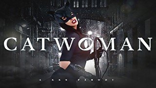 Busty Babe Clea Gaultier As CATWOMAN Needs Lesson In Domination VR Porn