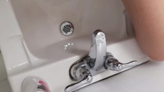 POV Public Sink Piss