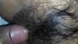 Wet hairy and tight Latina teen 18+ pussy fuck