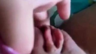 Solo Girl Shaved Pussy Masturbation