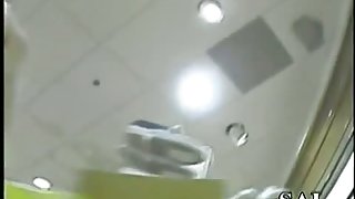 Voyeur porno vid of a couple of sexy bitches shopping upskirt