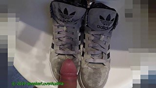 Piss and Cum worn Adidas Hardcourt