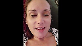 Watch her pretty little pussy twitch after she cums