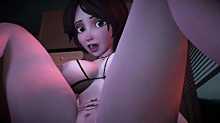 Milf Cass going crazy on a cock in the Bath  Big Hero 6 Porn Parody