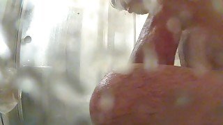 Bad Spiderman takes shower but just gets dirtier